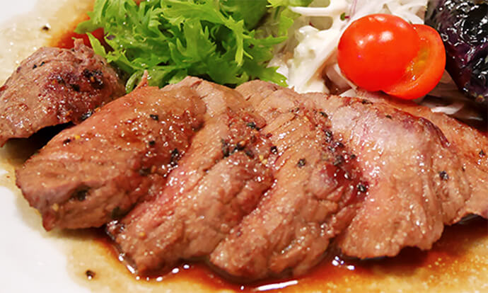 牛ランプステーキ バター風味